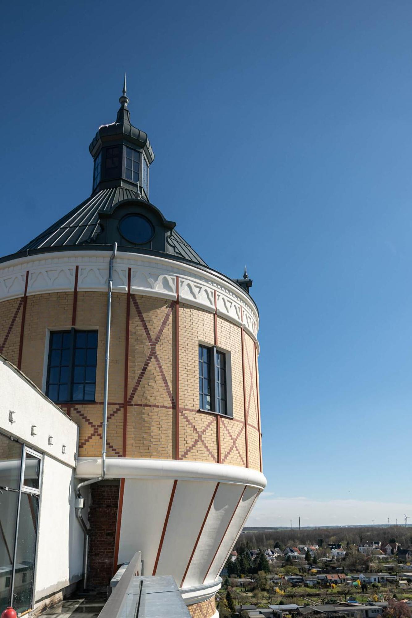 Exklusives Wohnen Im Historischen Wasserturm Dem Highlight Von Delitzsch We104 Extérieur photo